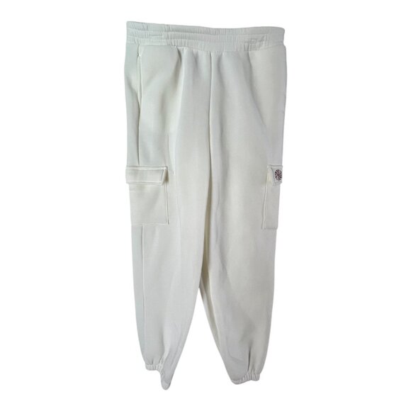 Lucky You "In My Christmas Era" Off-White Holiday Sweatsuit – Girls Size L (12), - Picture 4 of 6